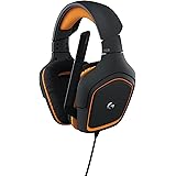 Logitech G231 Prodigy Gaming Headset – Game-Quality Stereo Sound – Playstion 4, Xbox One, Nintendo Switch Gaming System Compatible – Folding, Unidirectional Mic – Lay-Flat Earpieces