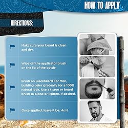 Blackbeard for Men Instant Beard Color – All Day