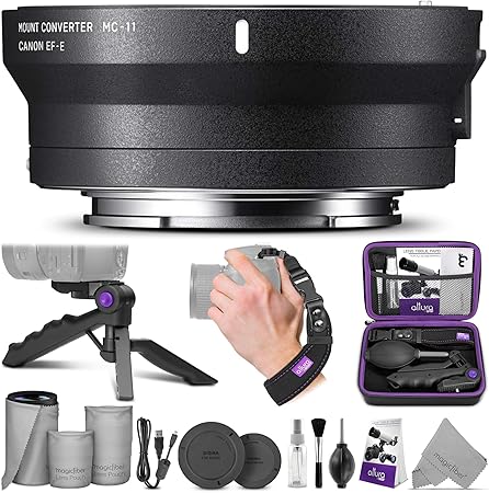 Amazon Sigmaマウントコンバーターmc 11レンズアダプタ Sigma Efマウントレンズ Sony Eカメラ エッセンシャルフォトセット カメラ用交換レンズ 通販