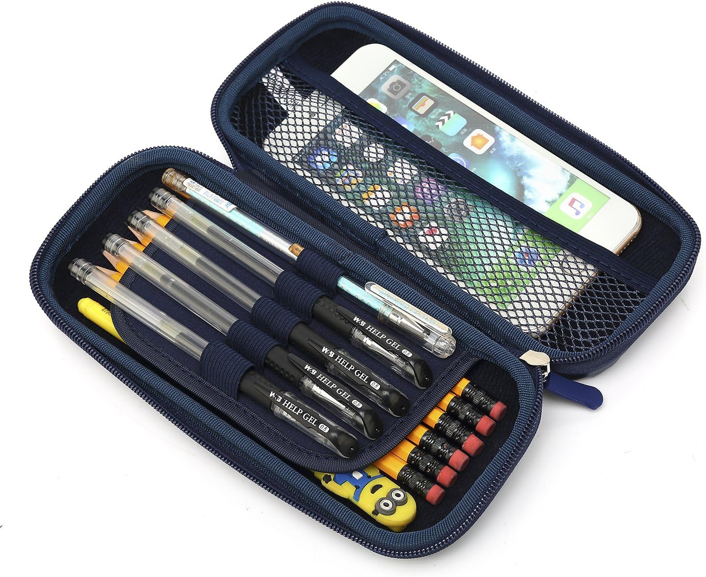 kayond Hard Pencil Case PC Hard Shell case for Executive Fountain Pen,Ballpoint Pen,Stylus Touch Pen (Blue) - Image 5