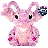 Jay Franco Weighted Disney Plush Pillow Buddy - 2.5 lbs Soft Plushie Stuffed Pillow, 15 Inches, Pink - Angel