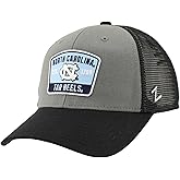 North Carolina Tar Heels NCAA Officially Licensed Snapback Hat Big Rig Patch Black Gray Switchback