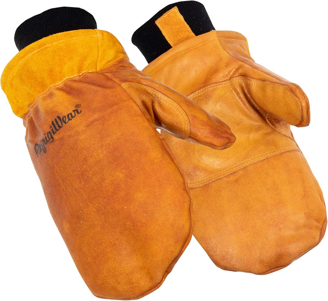 mens leather mittens