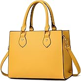 CHICAROUSAL Crossbody Purses and Handbags for Women PU Leather Tote Top Handle Satchel Shoulder Bags