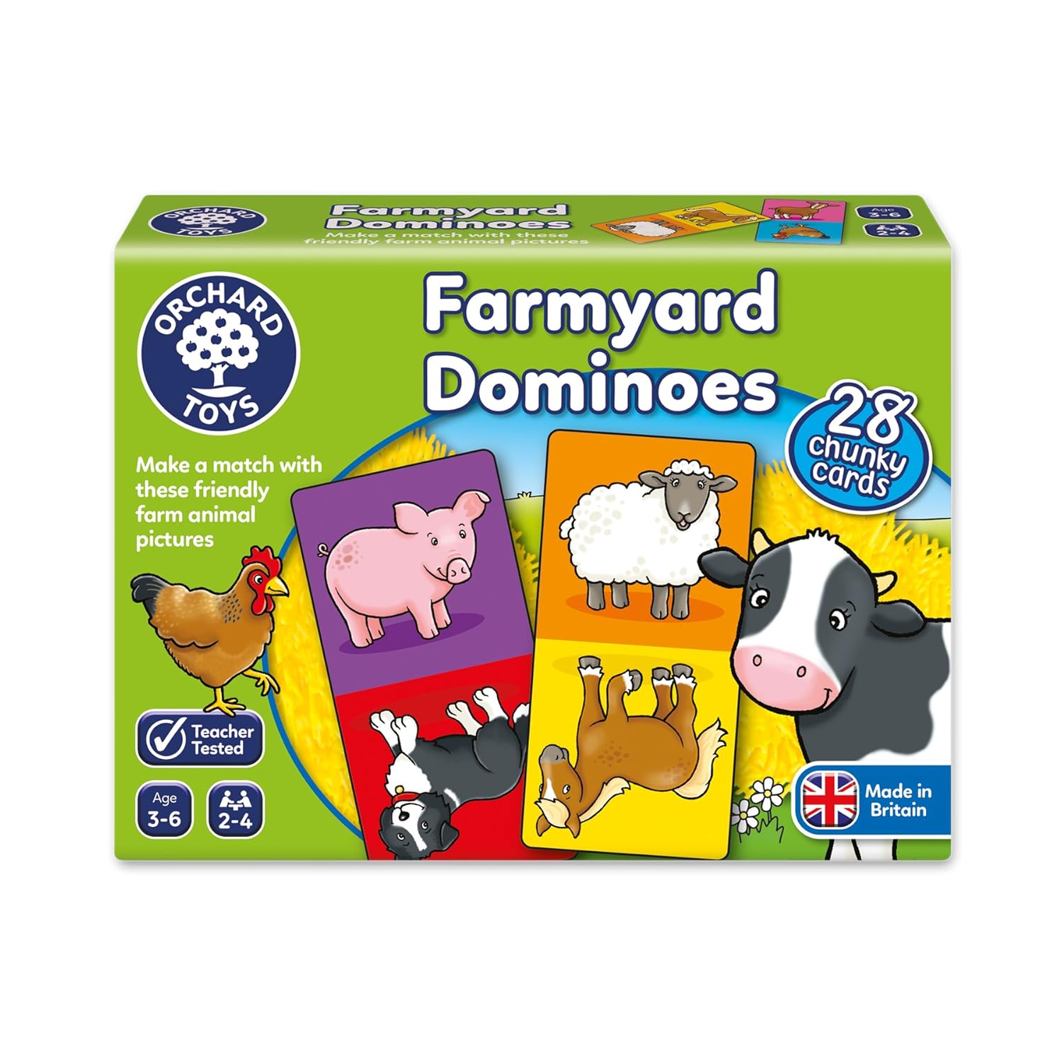 Orchard Toys Farmyard Dominoes Game Orchard Toys Amazon.co.uk Toys