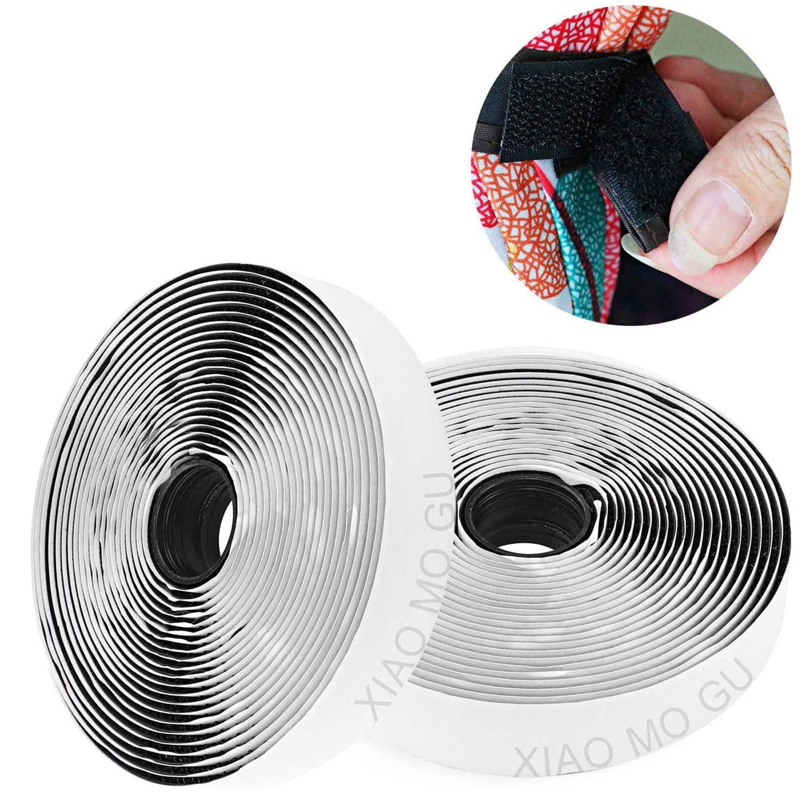 Buy Self Adhesive Hook and Loop Strip Tape Set, Self Adhesive Sticky