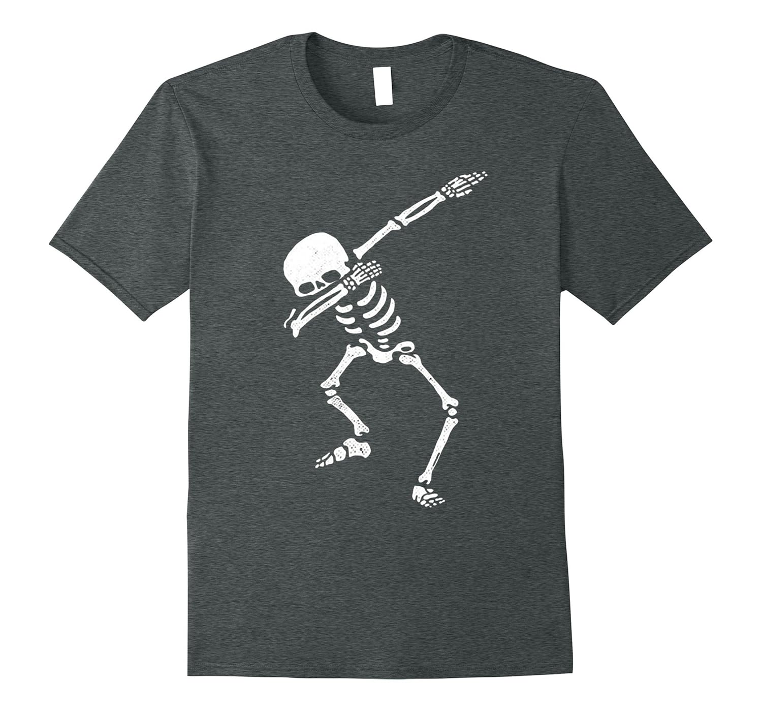 Dabbing Skeleton Shirt - Halloween T-Shirt Human Skeleton-ANZ