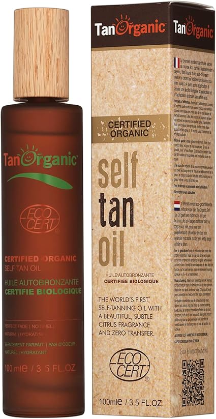 tan organic facial serum