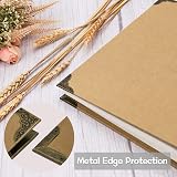 Vienrose Photo Album Self Adhesive 40 Pages Hardcover 3 Ring Scrapbooking Kit view 2