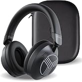 TREBLAB Z7-Pro Noise Cancelling Over Ear Headphones Wireless Bluetooth | Hybrid ANC -30dB, 38H Battery, Transparency Mode, Foldable with Case, Multipoint BT 5.3, Gaming Mode 65ms, USB-C, AUX