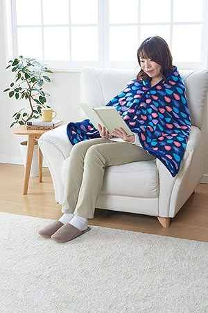 Amazon Sugibo スギボー 北欧テイストデザインのお洒落な Hot Blanket ホットブランケット Sbb12 Mb ミッドナイトブルー Sugibo スギボー 電気毛布 ひざ掛け