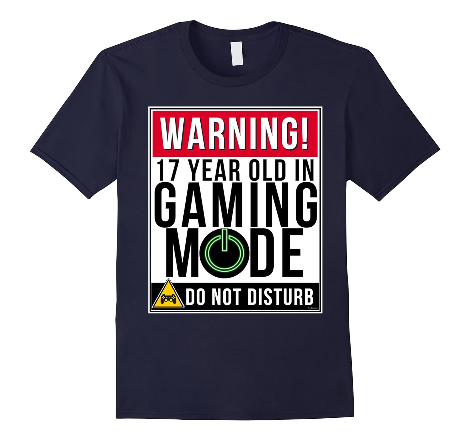 17th Birthday Shirt For 17 Year Old Gamers Tee