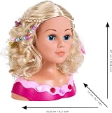 Theo Klein 5392 Princess Coralie Emma Make up & Hairstyling Head view 5