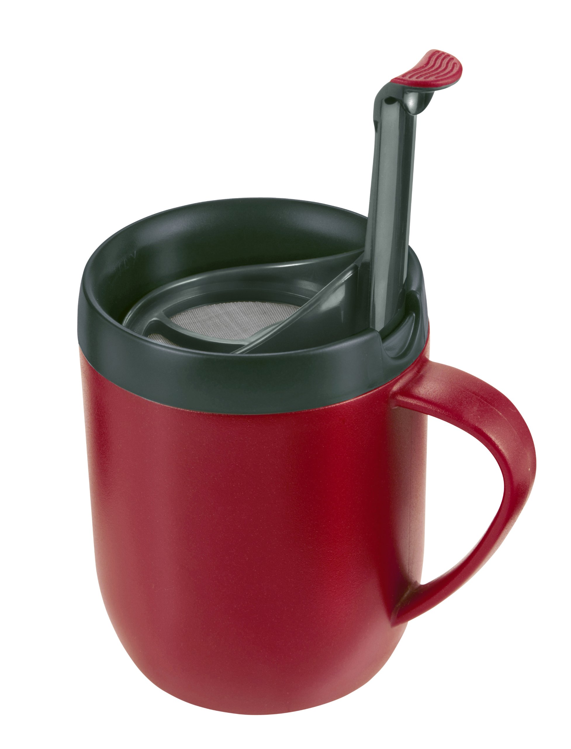 Zyliss Cafetiere Hot Mug, Red
