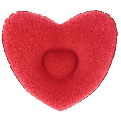 Novelty Inflatable Heart Bath Pillow Perfect For Relaxing In The