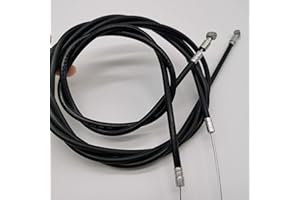 ORAPICH Jessica welcomes you 1 Pair Front and Rear Brake Cable,Black Bicycle Brake Wire