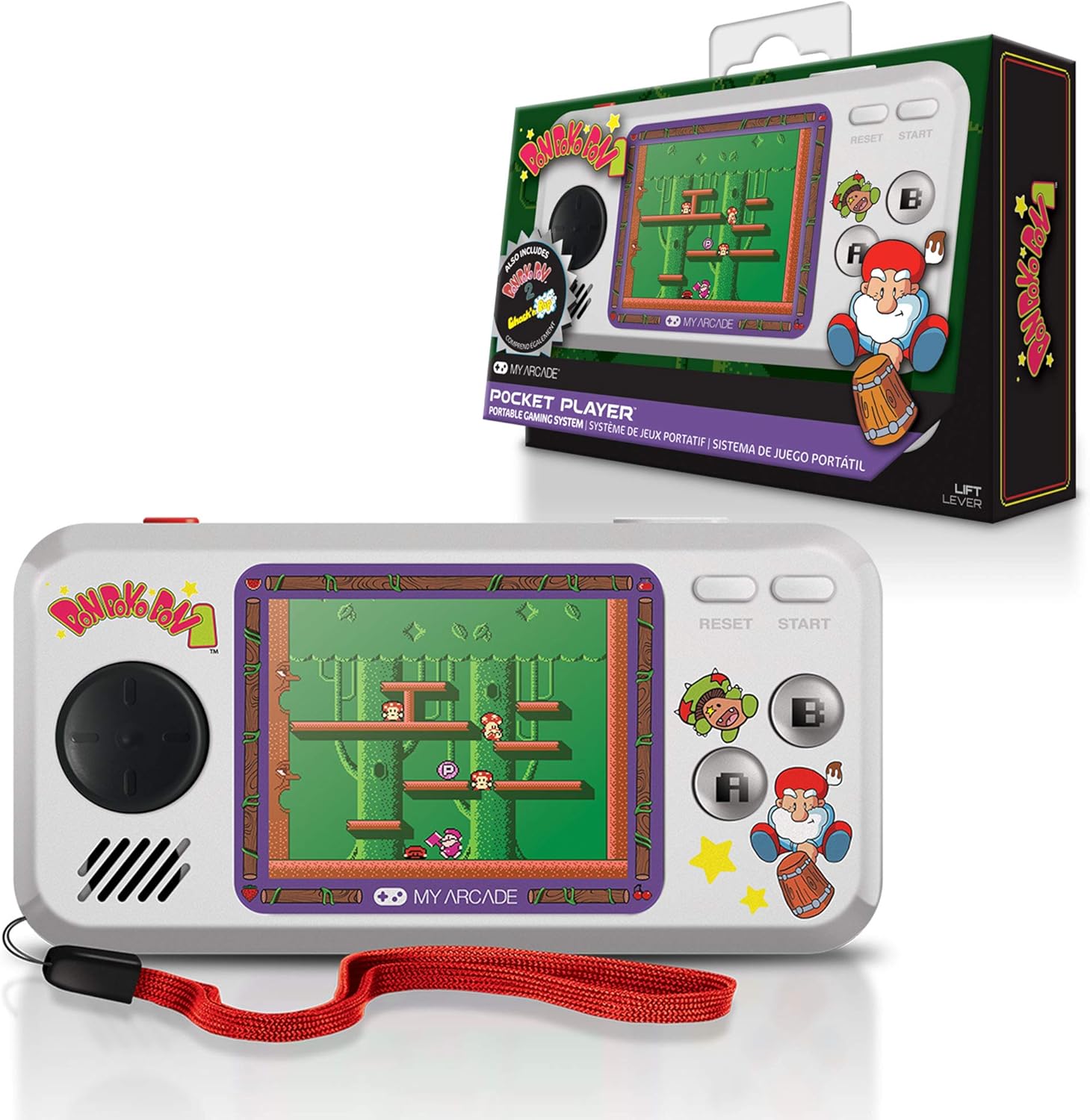 Micro portable game system. Pocket playing 3. Creative pocket player. Don doko don 2 nes. Pocket playing 3.