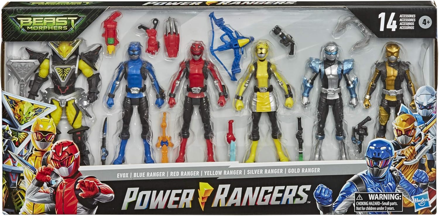 power rangers small figures