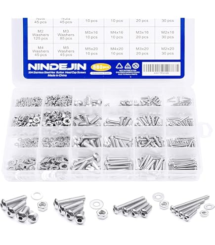 Type 316 Stainless Steel Hex Bolt Master Kit Marine Bolt - View #10