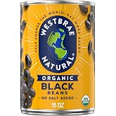 Westbrae Natural Vegetarian Organic Black Beans - 15 oz