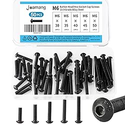 Joamang M6 x 30mm 35mm 40mm 45mm 50mm Button Head