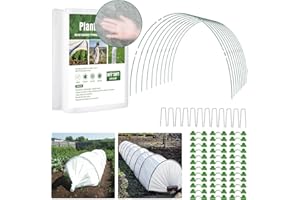 Keten Plant Covers Freeze Protection, 10Ft x 30Ft Reusable Floating Row Cover Sets, Garden Cover Vegetable Frost Blanket Winter Frost Cloth for Frost Cold Weather Sun Insect Protection Tarp Wraps