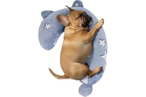 Dog Calming Pillow, Glow in The Dark Dog Put Head on, Soft Question Mark Pillows for Dogs, Kids, Adults, Washable Dog Bed Pil