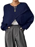 Verdusa Women's Lightweight Asymmetrical Wrap Fall