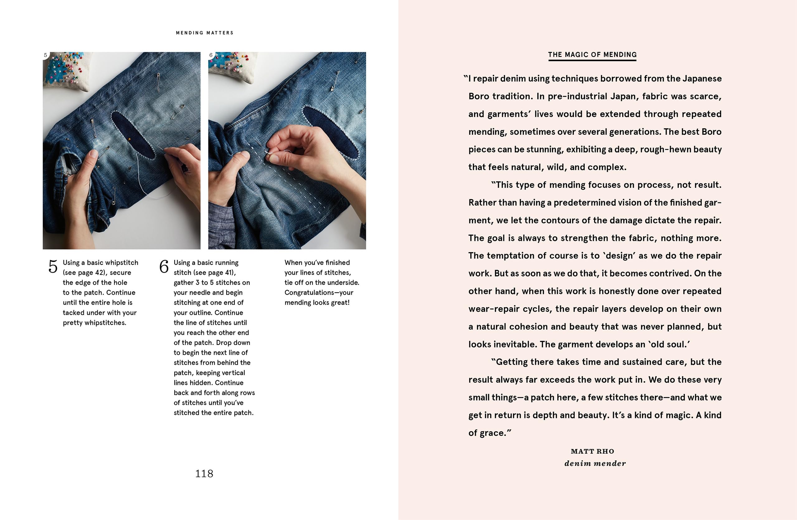 Mending Matters: Stitch, Patch, and Repair Your Favorite Denim & More
