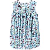 AmeriMark Easy-Care Snap Front Cobbler Aprons Vest with Two Patch Pockets