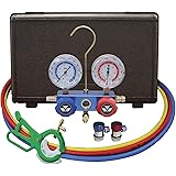 Mastercool (89661-PRO) R134a Manifold Gauge Set with Aluminum Standard Couplers