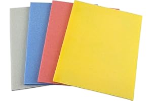 ABRASIVE RESOURCE High Flex Contour Sanding Pad Sponges (20 Pack, Multi Grits)