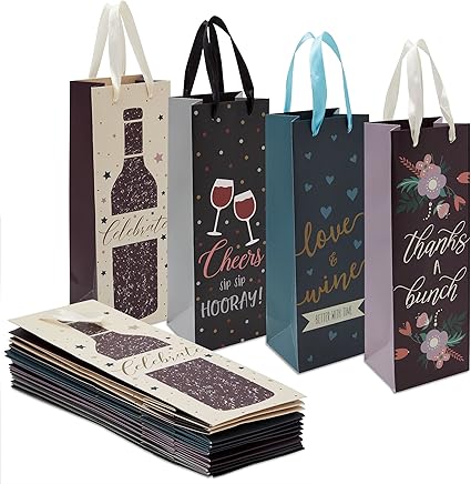 bottle gift bags