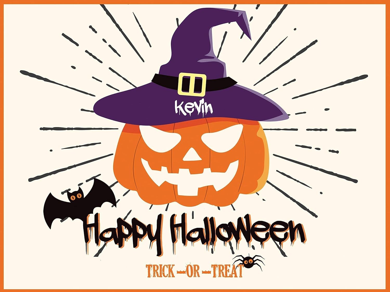 Amazon Com Custom Halloween Banner Halloween Decorations