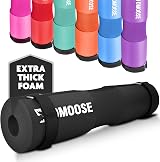 DMoose Fitness Barbell Pad Hip Thrust Squat & Lunges Non Slip 2 Straps