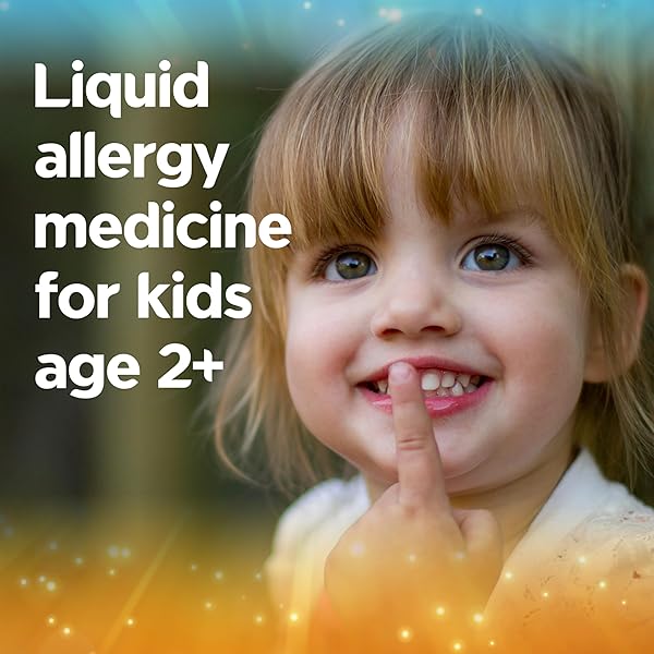 XYZAL CHILDREN’S 24 HOUR ALLERGY RELIEF MEDICINE FOR KIDS, LEVOCETIRIZINE DIHYDROCHLORIDE LIQUID ANTIHISTAMINE, GRAPE, 10 FL. OZ.