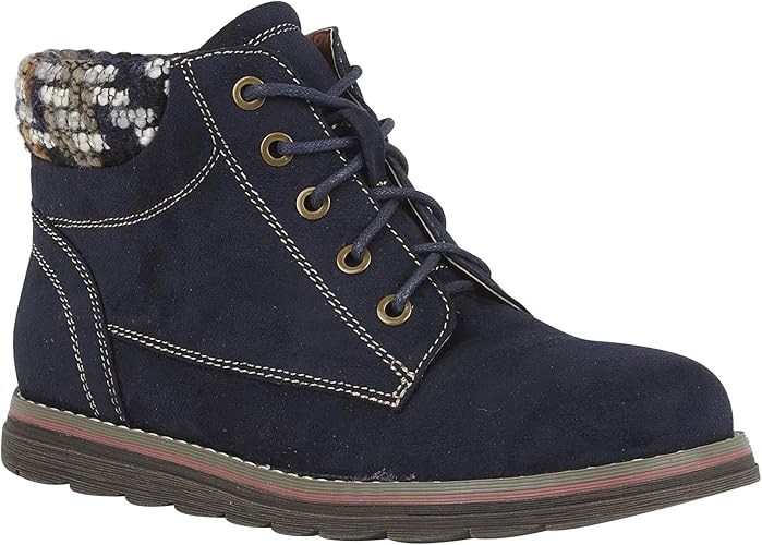 lotus lace up ankle boots