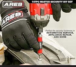 ARES 31018-147-Piece Master Security Bit Set