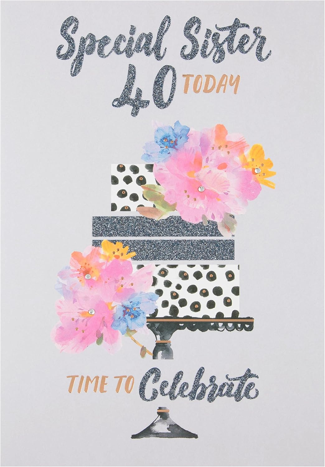 Tarjeta de cumpleaños Hallmark para cumpleaños número 40 de una ...