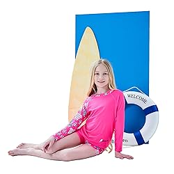Ovovod Girls Swimsuit Two Piece Rash Guard Set for