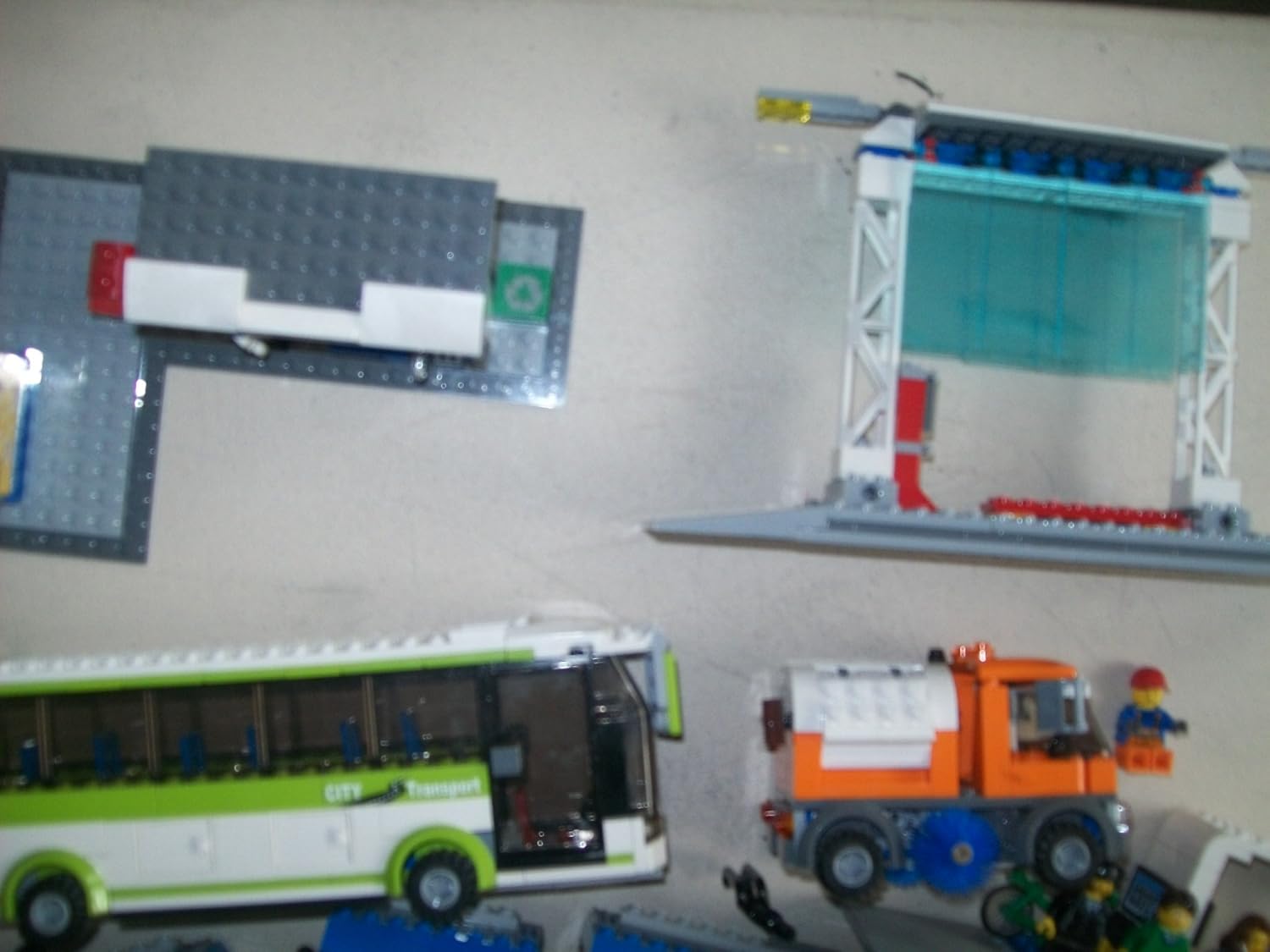 lego city public transport station 8404
