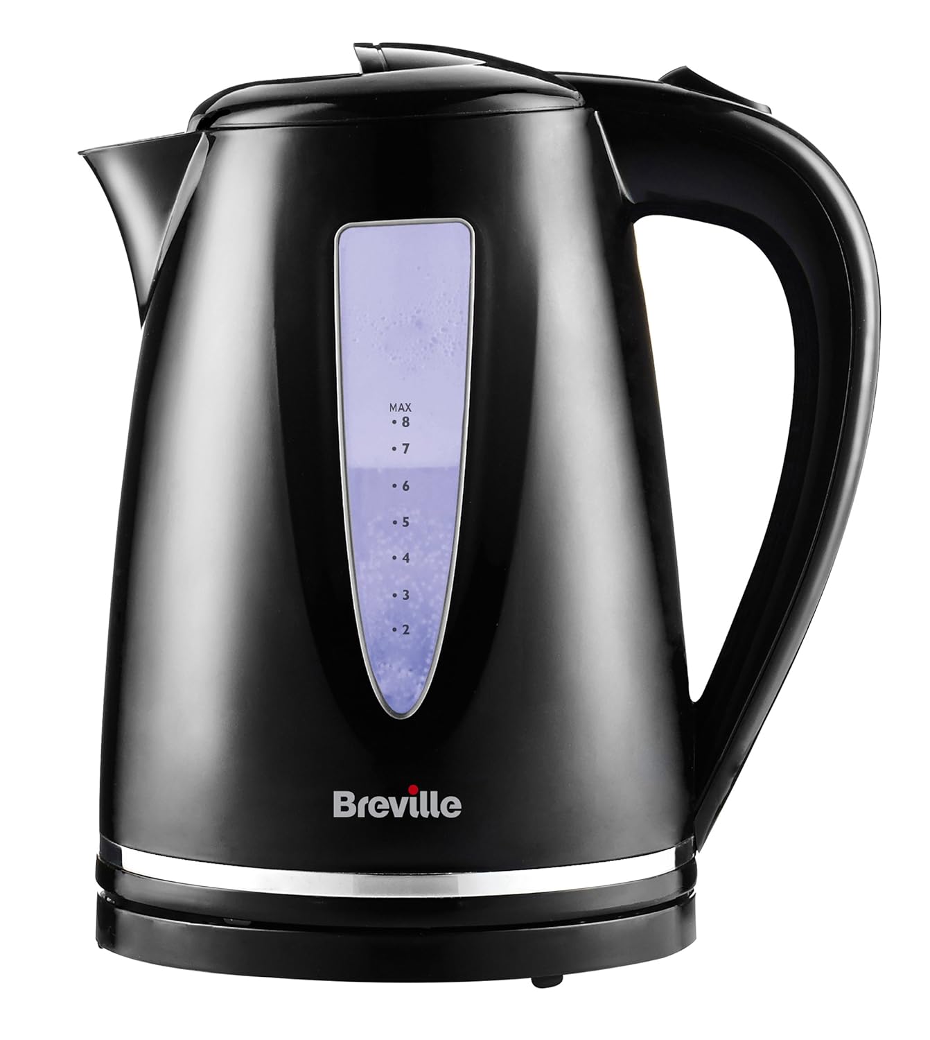 Breville VKJ897 Style Illuminating Fast/Rapid Boil 3kw Cordless Black