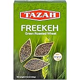 Tazah Freekeh Roasted Durum Wheat 17.63 Ounce Green Wheat 1.1 lbs