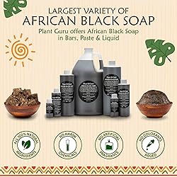 African Black Soap Paste 3.5 lbs. Bulk - 100% Raw