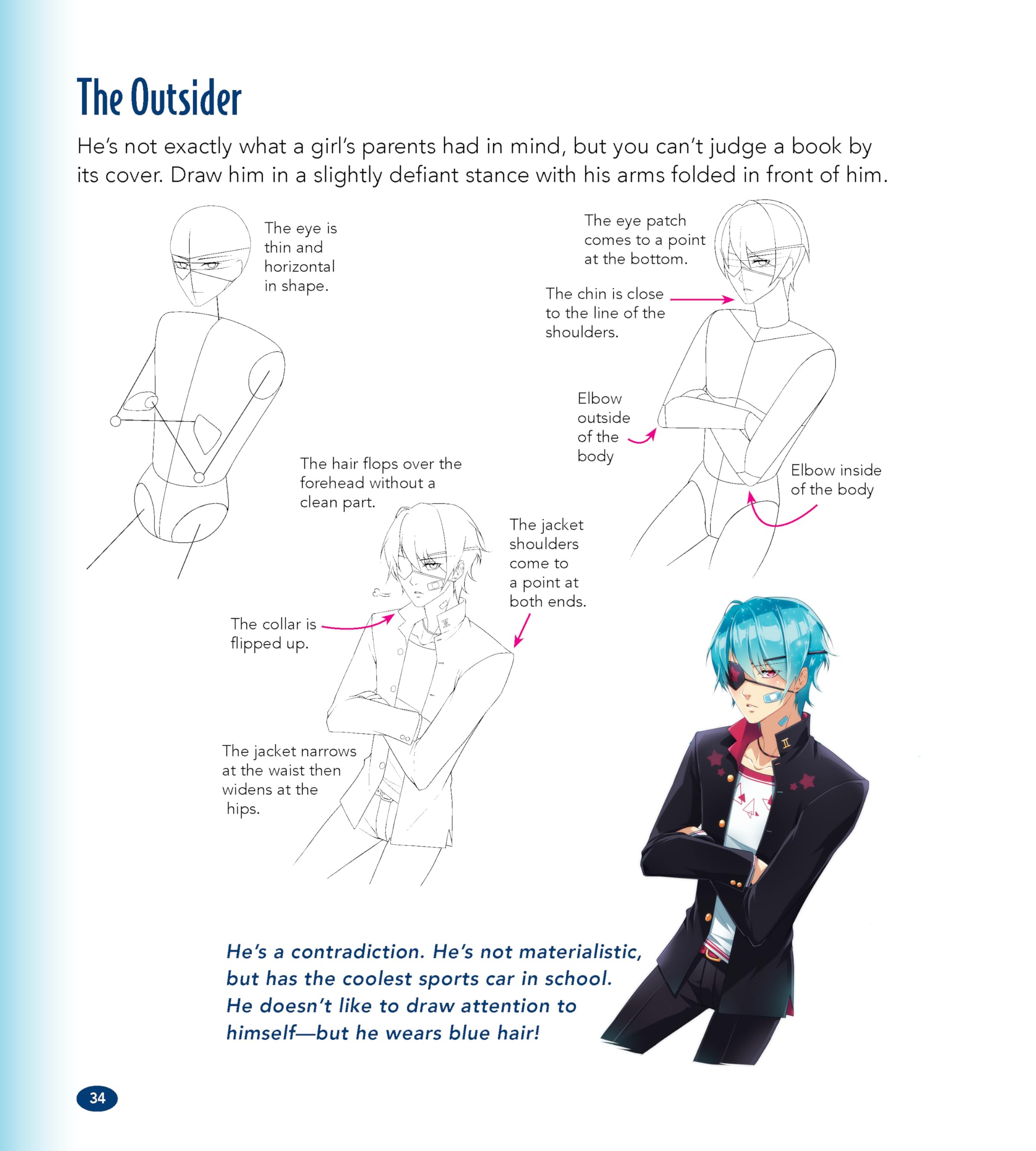 The Master Guide to Drawing Anime: Romance: How to Draw Popular Character Types Step by Step – A How to Draw Anime / Manga Books Series (Volume 4)
