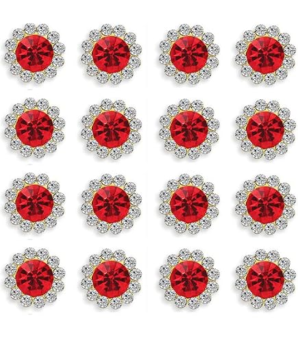 Craftisum 10 Pcs Fancy Pink Rhinestones Sewing Buttons – 22mm Metal Shank Buttons For Coats, Jackets, Blazers - View #9