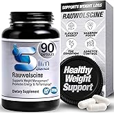 Slim Science Rauwolscine Yohimbine HCL Dietary Supplement - 3mg Per Capsule, 90 Capsules Once a Day | Supports Energy, Focus, Performance and Healthy Metabolism