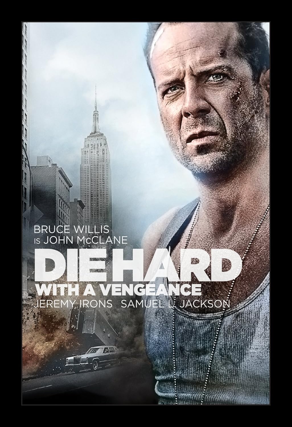 Die Hard 3 - 11x17 Framed Movie Poster by Wallspace