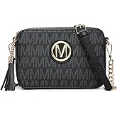 MKP Stylish Lightweight Fashion Crossbody Bag for Women Chic Signature Shoulder Messenger Bag with Tassel Zipper Pocket