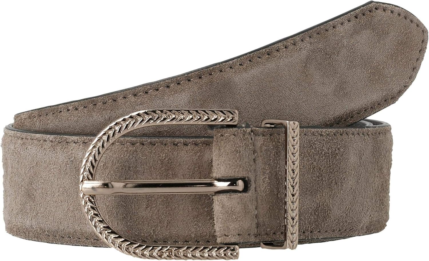 Tamaris Women's Leather Belt W90 Taupe Amazon.co.uk Clothing